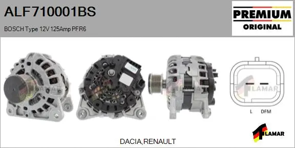 Alternator (ALF710001BS)