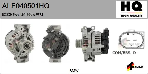Alternator (ALF040501HQ)