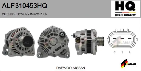 Alternator (ALF310453HQ)