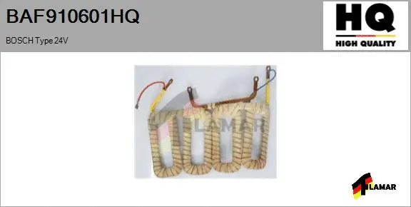 Field Winding, starter (BAF910601HQ)