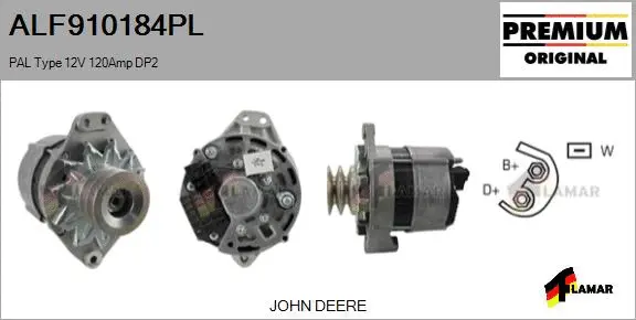 Alternator (ALF910184PL)