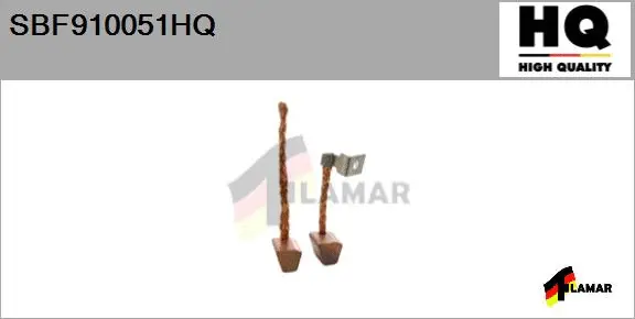 Carbon Brush, starter (SBF910051HQ)