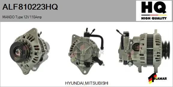 Alternator (ALF810223HQ)