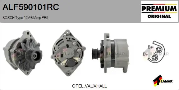 Alternator (ALF590101RC)