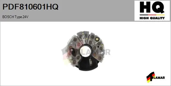 Rectifier, alternator (PDF810601HQ)