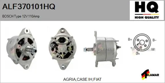 Alternator (ALF370101HQ)