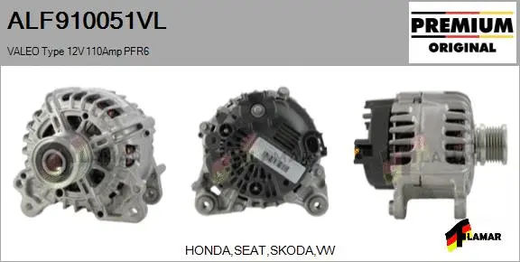 Alternator (ALF910051VL)