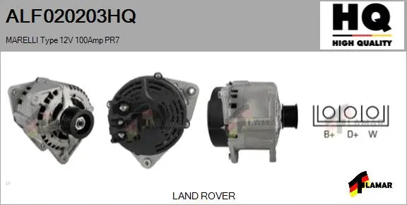 Alternator (ALF020203HQ)