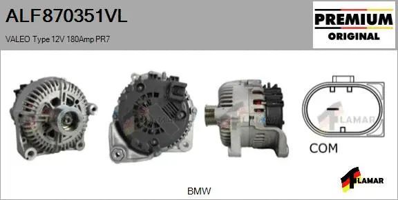 Alternator (ALF870351VL)