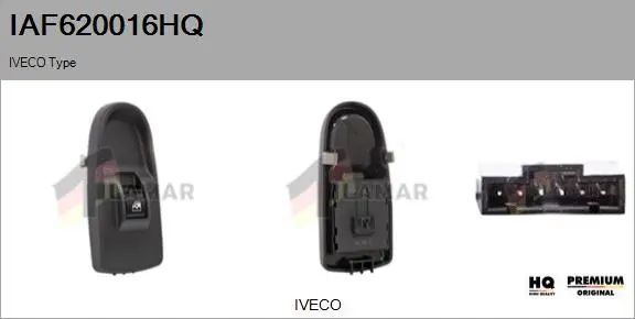 Switch, window regulator (IAF620016HQ)