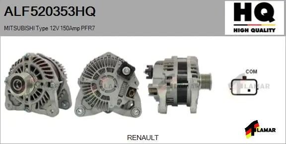 Alternator (ALF520353HQ)