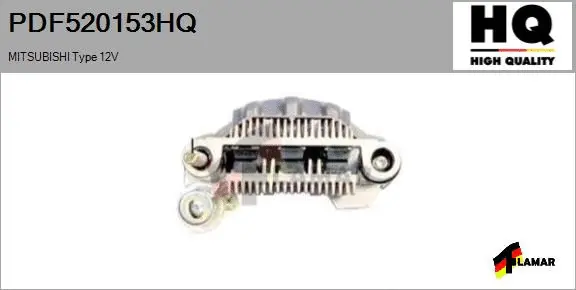 Rectifier, alternator (PDF520153HQ)