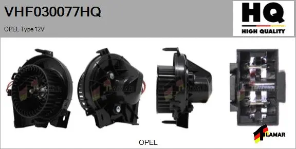 Interior Blower (VHF030077HQ)