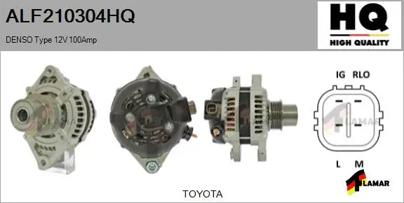 Alternator (ALF210304HQ)