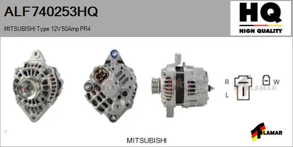 Alternator (ALF740253HQ)