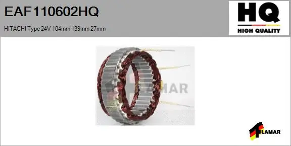 Stator, alternator (EAF110602HQ)