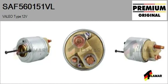 Solenoid Switch, starter (SAF560151VL)