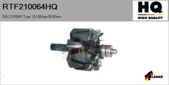 Rotor, alternator (RTF210064HQ)