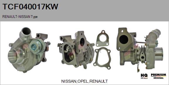 Charger, charging (supercharged/turbocharged) (TCF040017KW)