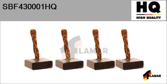 Carbon Brush, starter (SBF430001HQ)