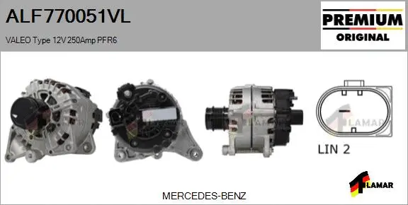 Alternator (ALF770051VL)