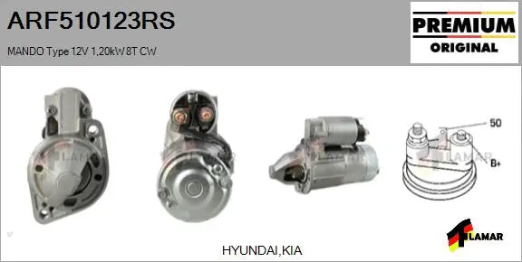 Starter (ARF510123RS)