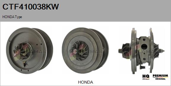 Core assembly, turbocharger (CTF410038KW)