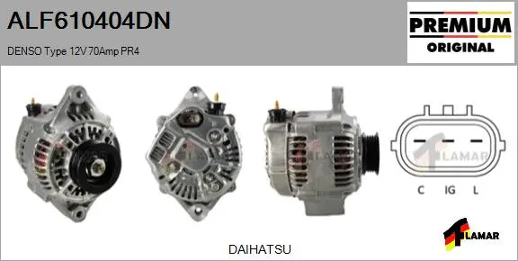 Alternator (ALF610404DN)