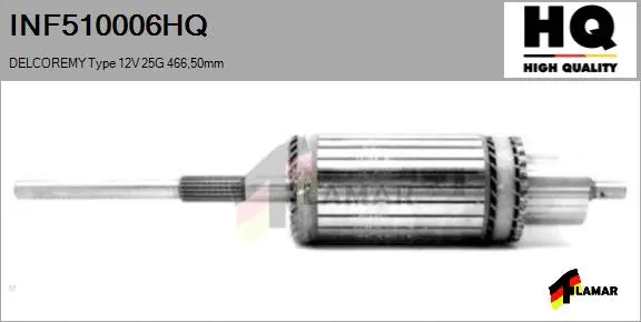 Armature, starter (INF510006HQ)