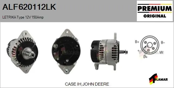 Alternator (ALF620112LK)