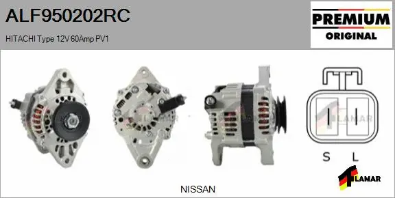 Alternator (ALF950202RC)