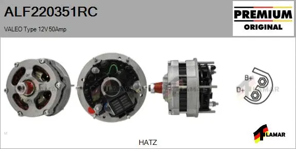 Alternator (ALF220351RC)