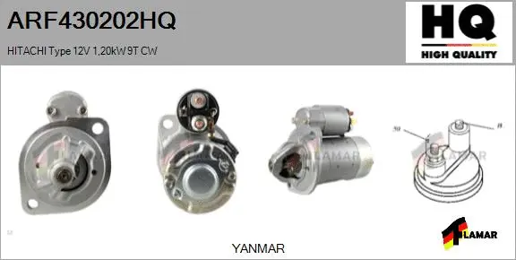 Starter (ARF430202HQ)