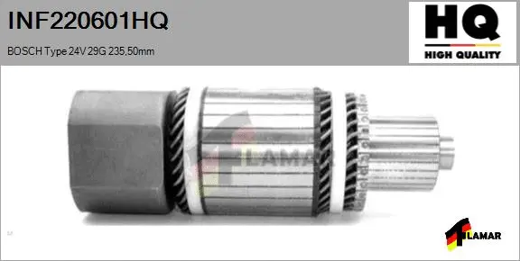 Armature, starter (INF220601HQ)