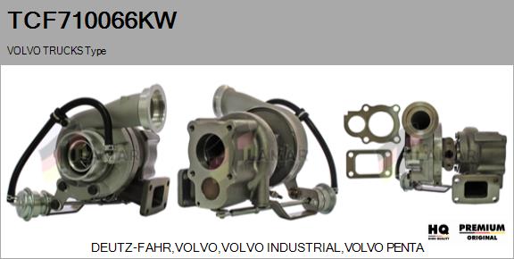 Charger, charging (supercharged/turbocharged) (TCF710066KW)