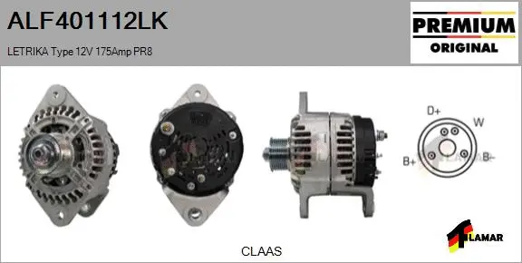 Alternator (ALF401112LK)