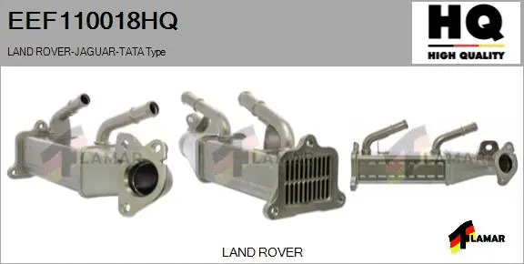 Cooler, exhaust gas recirculation (EEF110018HQ)