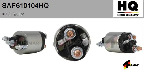 Solenoid Switch, starter (SAF610104HQ)