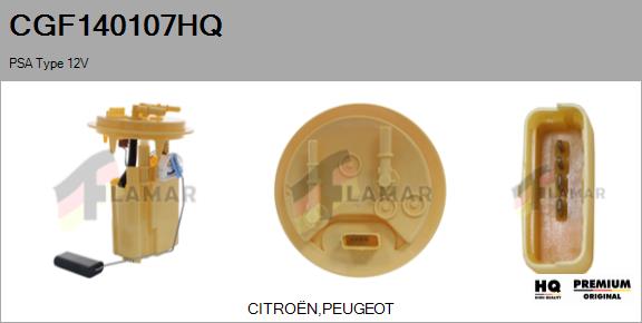 Sender Unit, fuel tank (CGF140107HQ)