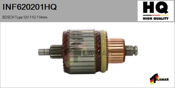 Armature, starter (INF620201HQ)