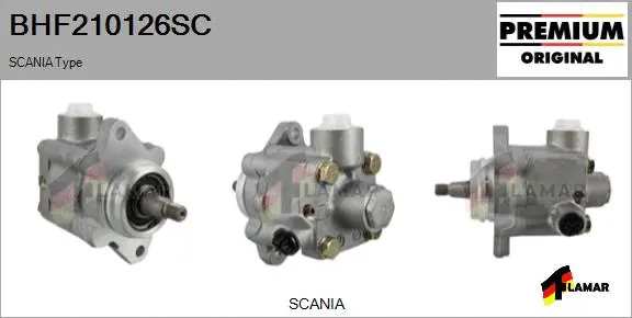 Hydraulic Pump, steering (BHF210126SC)