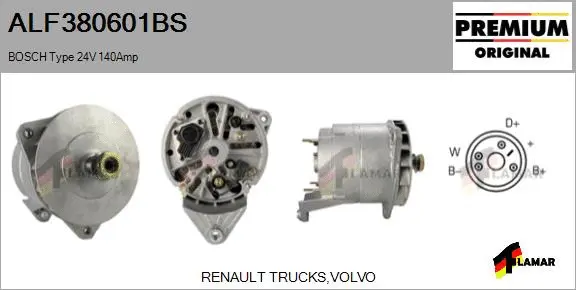 Alternator (ALF380601BS)