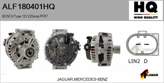 Alternator (ALF180401HQ)