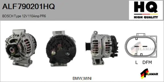 Alternator (ALF790201HQ)