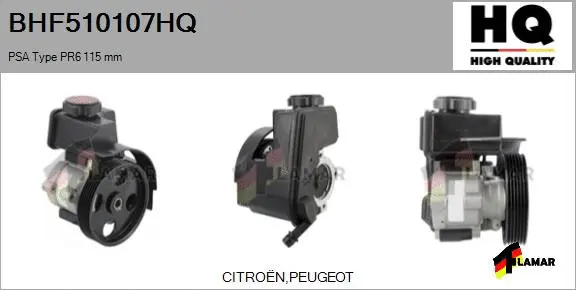 Hydraulic Pump, steering (BHF510107HQ)