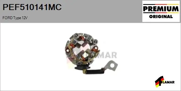 Holder, carbon brushes (PEF510141MC)