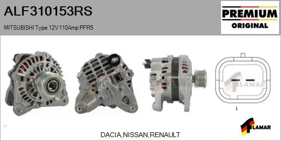 Alternator (ALF310153RS)