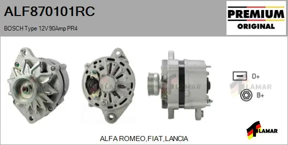 Alternator (ALF870101RC)