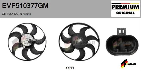 Fan, engine cooling (EVF510377GM)
