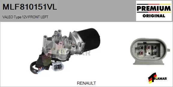 Wiper Motor (MLF810151VL)